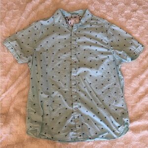 Palm Tree button up